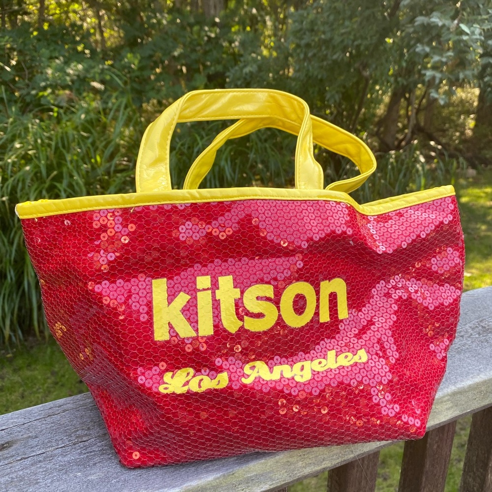 NWT Kitson LA Sequin Tote Bag!